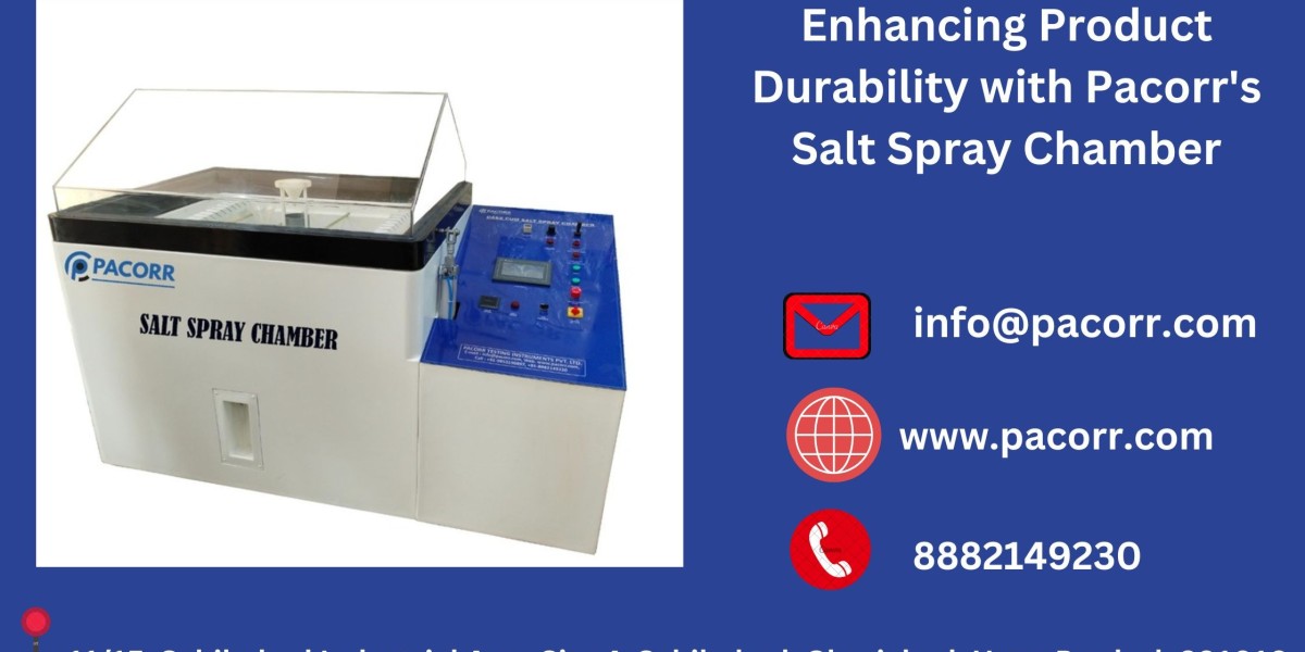 How the Salt Spray Chamber from Pacorr.com Ensures Corrosion Resistance Testing for Enhanced Product Durability