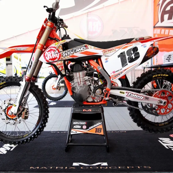 KTM graphics design services give the aesthetic look to the bikes