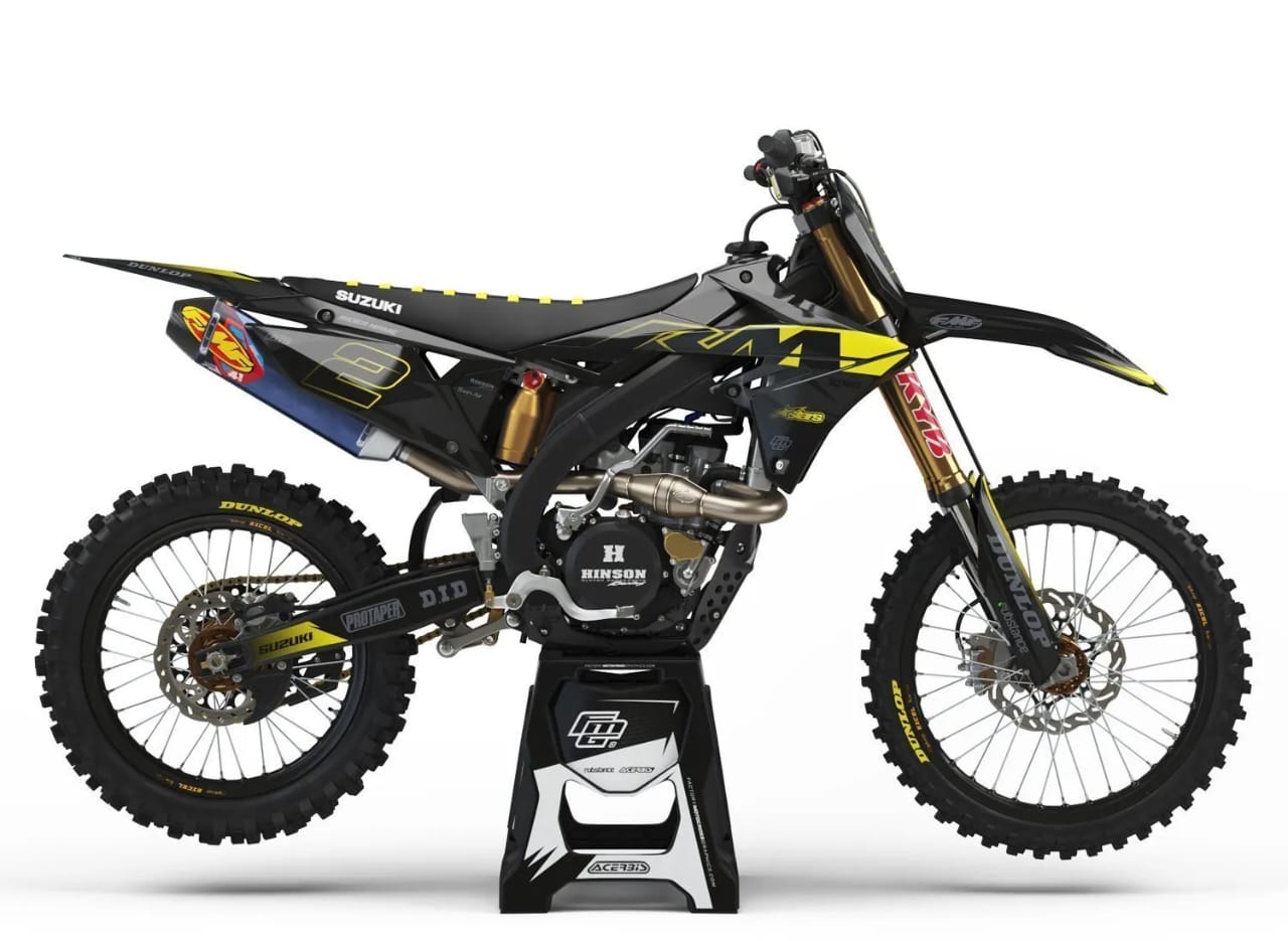 Suzuki graphics are created by using different color combinations - Business Magazines